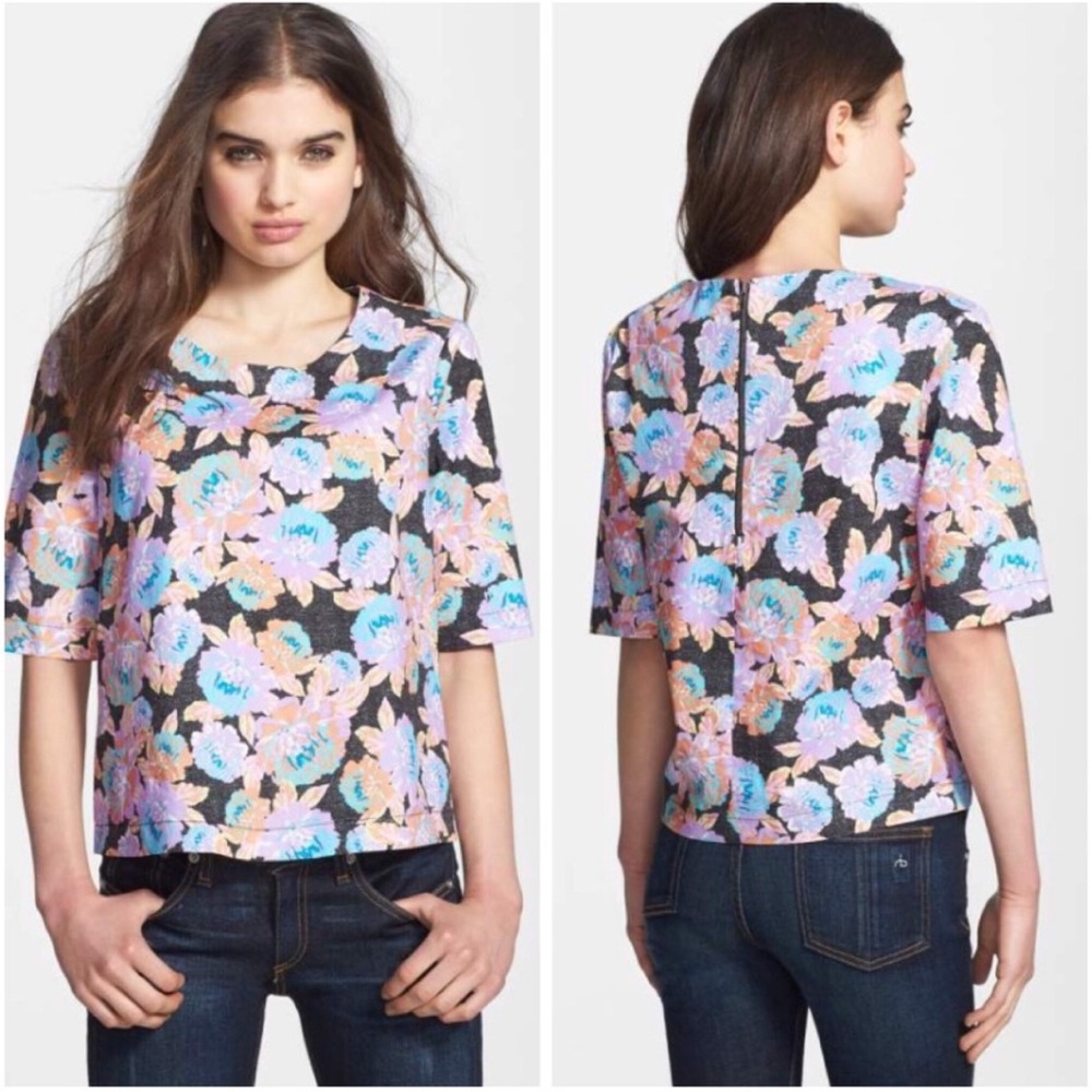 Ella Moss Floral Blouse 🌸🌸